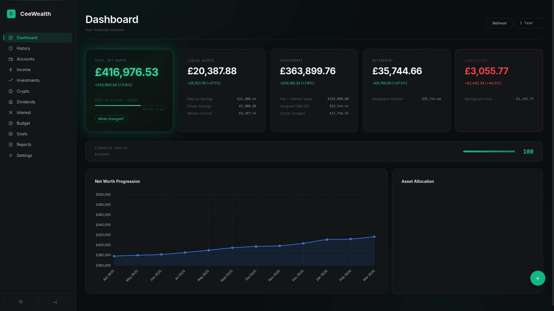 I Built a Net Worth Tracker That Doesnt Touch Your Bank